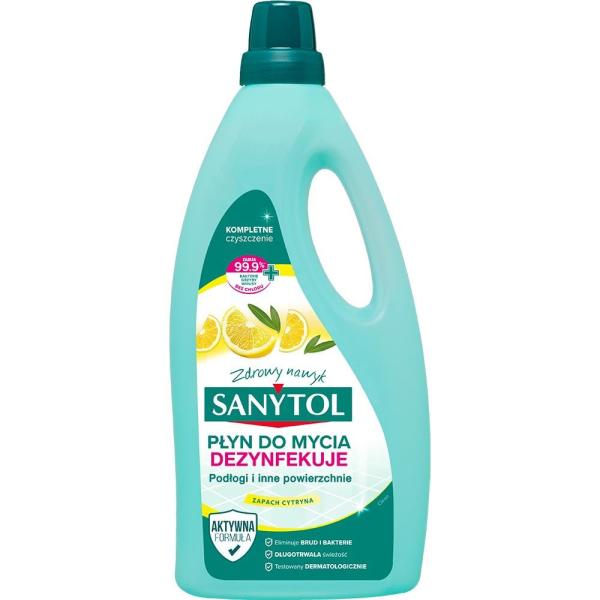 Sanytol płyn uniwersalny dezynfekujący 1L Cytryna