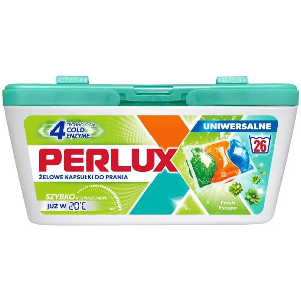 Perlux kapsułki piorące żelowe 26szt. Uniwersalne