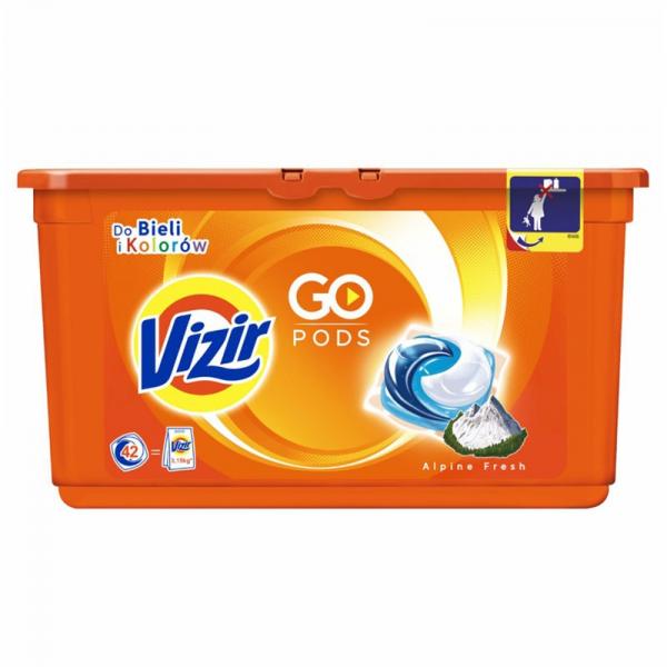 Vizir kapsułki do prania 42szt Alpine Fresh