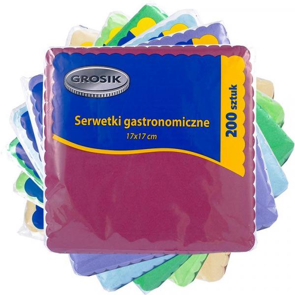 Grosik serwetki 17x17 200 sztuk