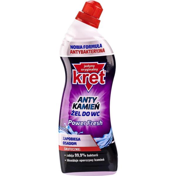 Kret Power Fresh 750ml – żel do WC
