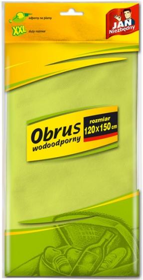 Jan Niezbędny obrus grillowy zielony 150x120cm