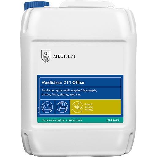 Mediclean 211 Office pianka do mebli 5L Zielona Herbata
