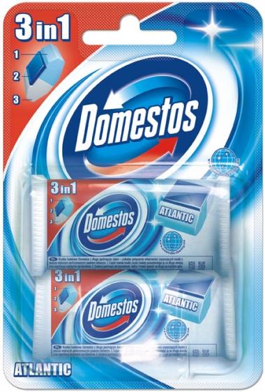 Domestos kostka do wc zapas DUO Atlantic 2x40g