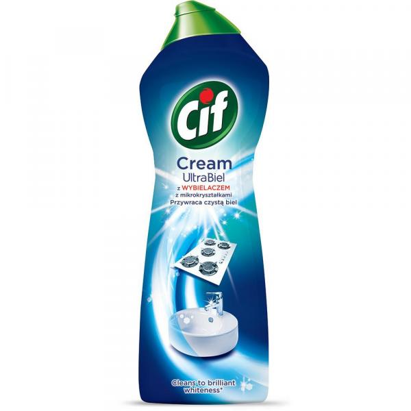 Cif Ultra Biel mleczko do czyszczenia z wybielaczem 1001g