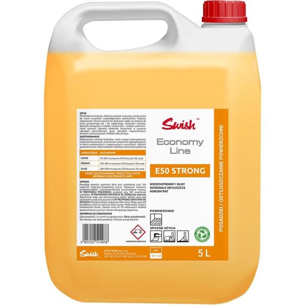 Swish E50 Strong 5L odtłuszczacz skoncentrowany
