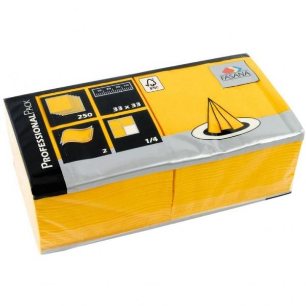 Katrin serwetki dekoracyjne Żółte 250szt 113532