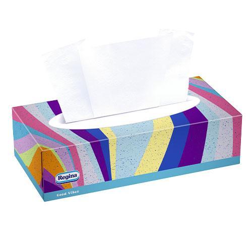 Regina Good Vibes chusteczki 3-warstwowe 100 sztuk Kartonik