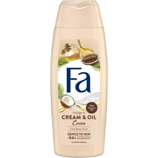 Fa żel pod prysznic 250ml Cream & Oil Cacao