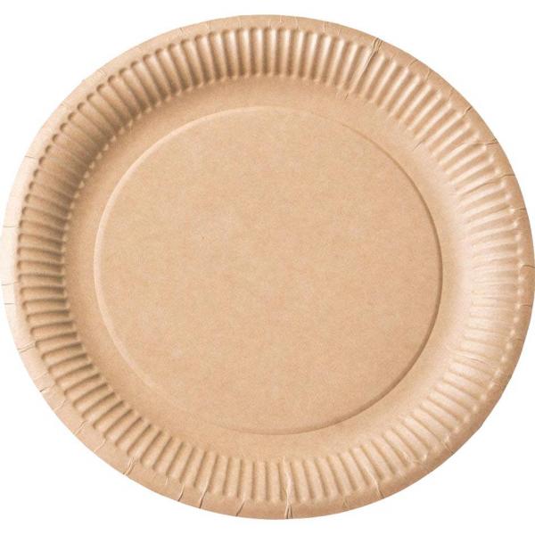 Talerz papierowy okrągły 23cm 50szt. AS23CARK
