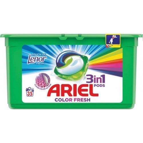 Ariel 3 In 1 Pods kapsułki do prania 35 sztuk Touch Of Lenor Fresh