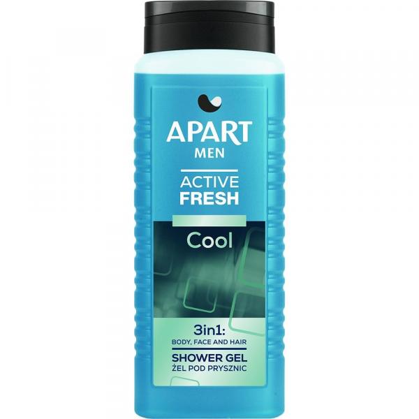Apart Men żel pod prysznic 3w1 500ml Active Fresh Cool
