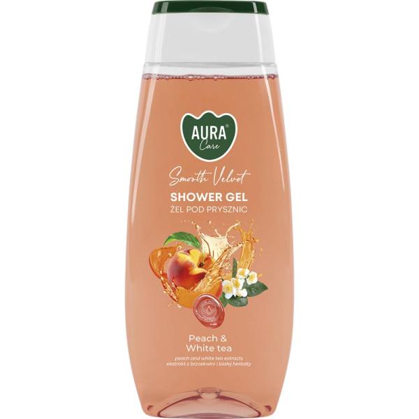 Bispol Aura żel pod prysznic 350ml Brzoskwinia i Biała Herbata (ASG-006-012) 