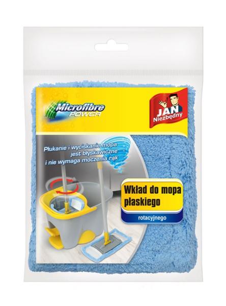 Jan Niezbędny mop płaski rotacyjny wkład