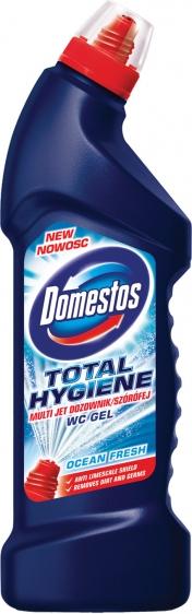 Domestos Total Hygiene żel do wc 700ml Ocean Fresh