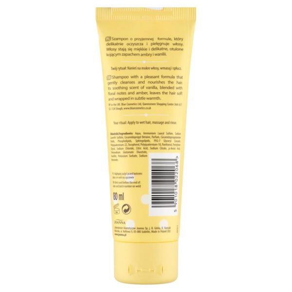 Joanna Sense Collection szampon do włosów perfumowany 80ml Sheer Vanille 
