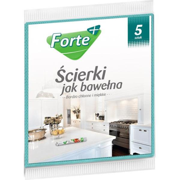 Forte+ ścierki jak bawełna 5szt.