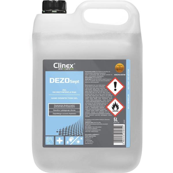 Clinex Dezosept żel do dezynfekcji rąk 5L (KTM 77-020)
