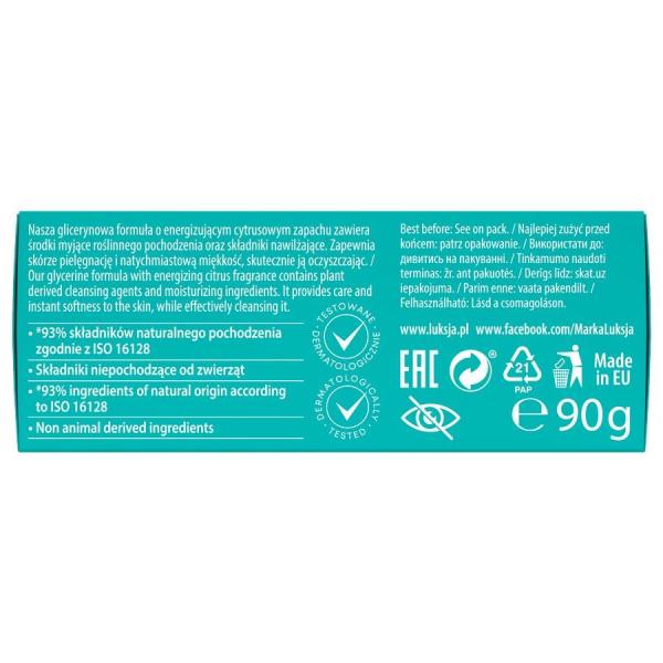 Luksja mydło 90g Aroma Purely Energizing Citrus
