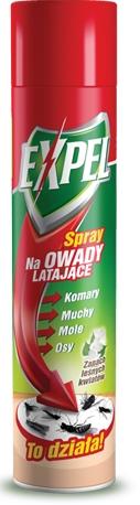 Expel spray na owady latające 300ml o zapachu leśnych kwiatów