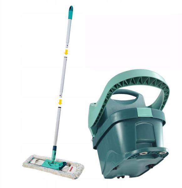 Leifheit Zestaw Profi XL: mop + wiadro na kółkach z wyciskaczem 55096