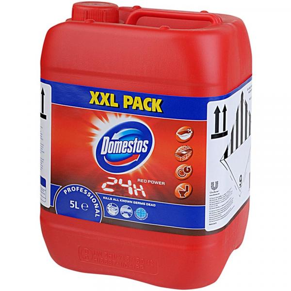 Domestos płyn do wc dezynfekujący 5L czerwony