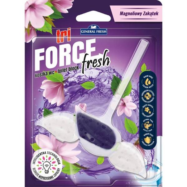 General Fresh Tri-Force Listek-kostka do WC Magnoliowy Zakątek 