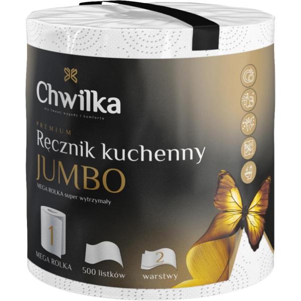 Ręcznik Chwilka Jumbo Mega rolka 500 listków