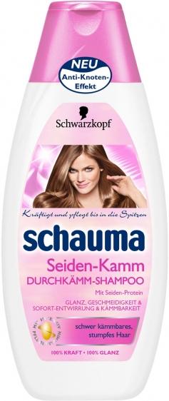 Schauma szampon 400ml Seiden-Kamm
