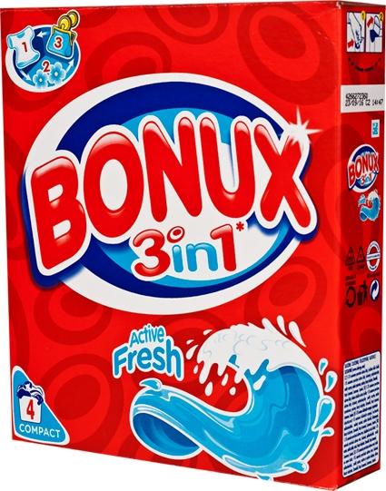 Bonux proszek do prania 280g do białego Active Fresh (4 prania)
