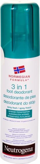 Neutrogena dezodorant do stóp 3w1 100ml w sprayu