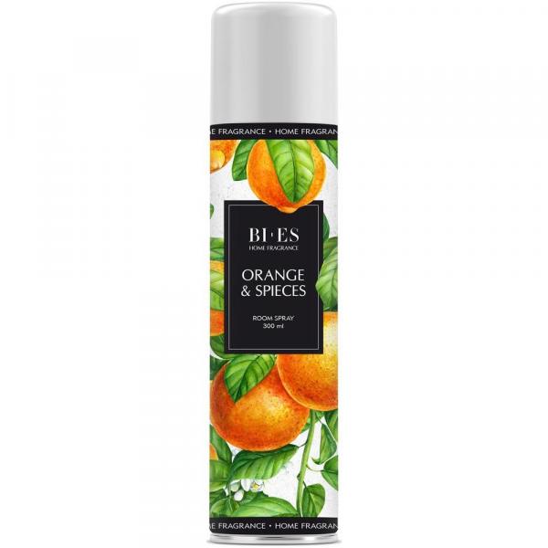 Bi-es odświeżacz powietrza w sprayu Orange & Spieces 300ml
