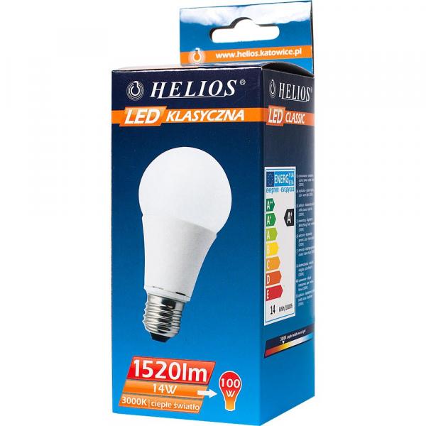 Helios LED żarówka klasyczna A60 230V 14W E27
