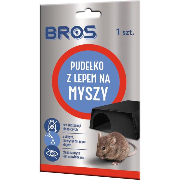 Bros pudełko z lepem na myszy