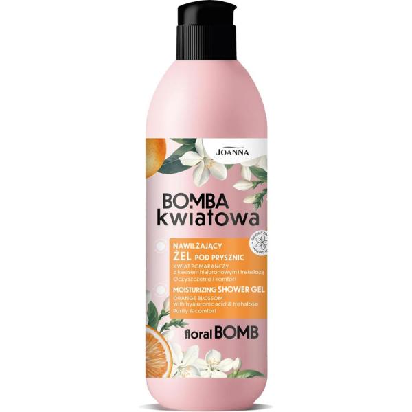 Joanna Bomba Kwiatowa żel pod prysznic 500ml Kwiat Pomarańczy 