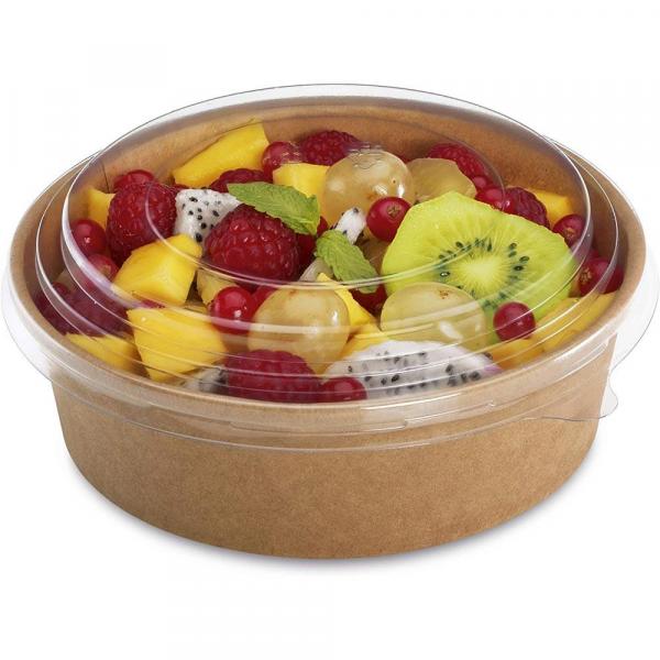 Pokepack pojemniki sałatkowe 500ml Papierowe 50szt.
