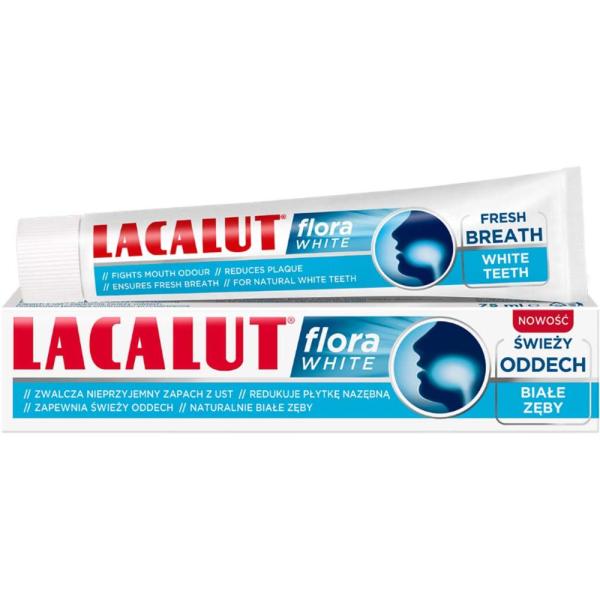 Lacalut Flora White pasta do zębów 75ml