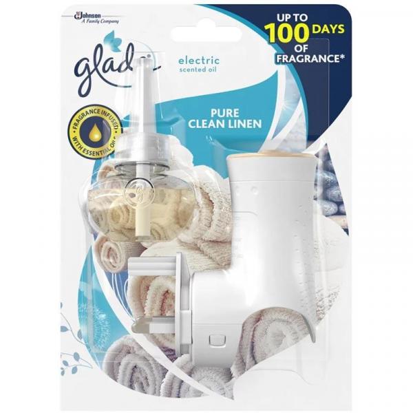 Glade by Brise elektryczny odświeżacz powietrza Pure Clean Linen