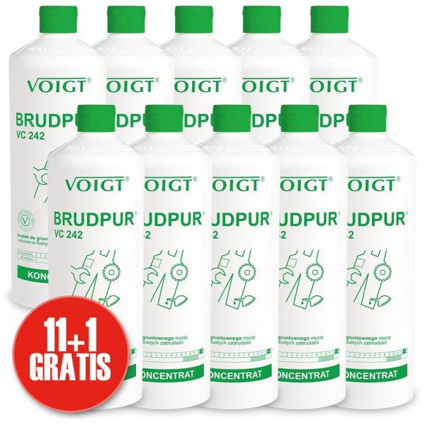 Voigt VC 242 Brudpur 1L środek do usuwania tłustego brudu pakiet 12 sztuk 