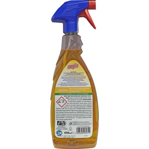 Meglio odtłuszczacz Poczuj Energię 650ml Yuzu i Imbir