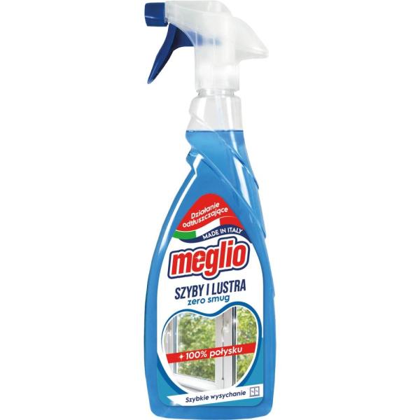 Meglio Szyby i Lustra 650ml spray
