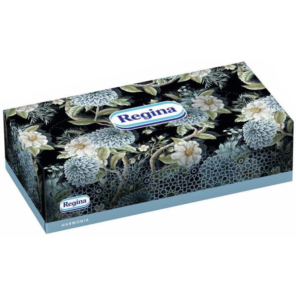 Regina Harmonia chusteczki 3-warstwowe 100 sztuk Kartonik
