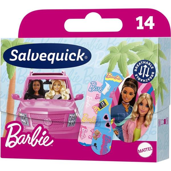 SalveQ Kids Barbie plastry opatrunkowe 14 sztuk