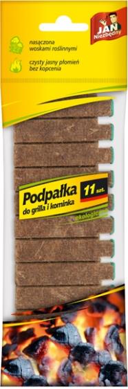 Jan Niezbędny podpałka 11 szt. do grilla i kominka