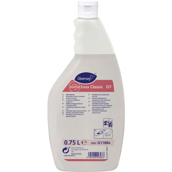 Diversey Suma Inox Classic D7 750ml preparat do stali nierdzewnej 
