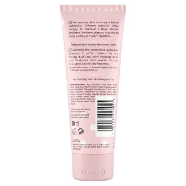 Joanna Sense Collection szampon do włosów perfumowany 80ml Romantic Elixir 