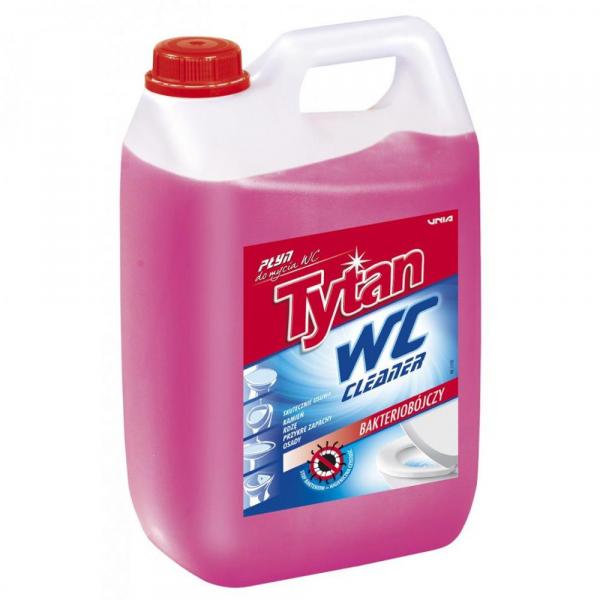 Tytan płyn do mycia WC 5kg czerwony