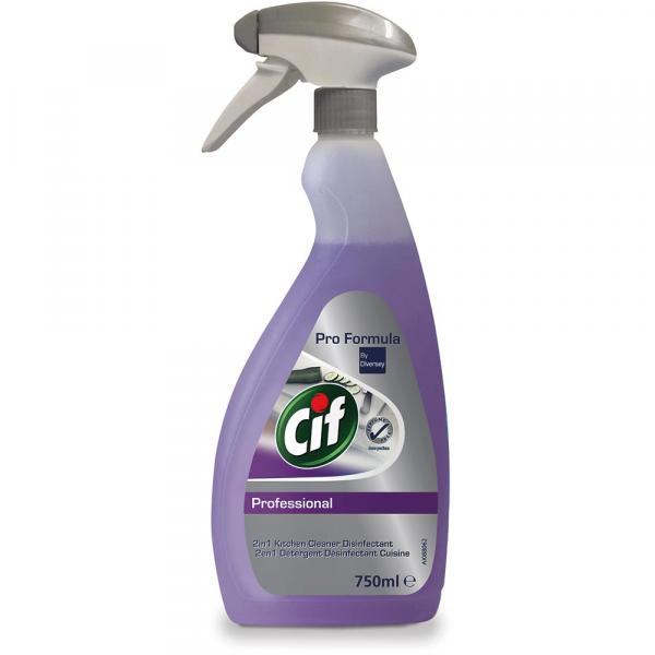 Cif Professional 2w1 Cleaner Disinfectant 750ml