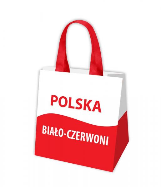 GAM torba zakupowa PP 26L Polska Biało-Czerwoni

