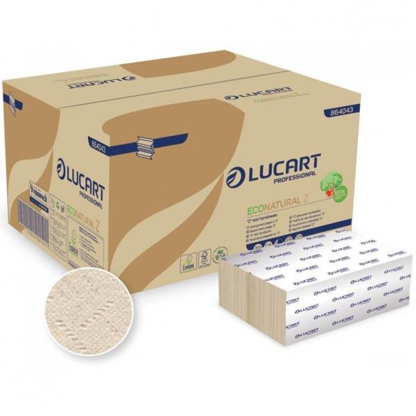 Lucart EcoNatural ręczniki składane ZZ 2-warstwowe 864036P

